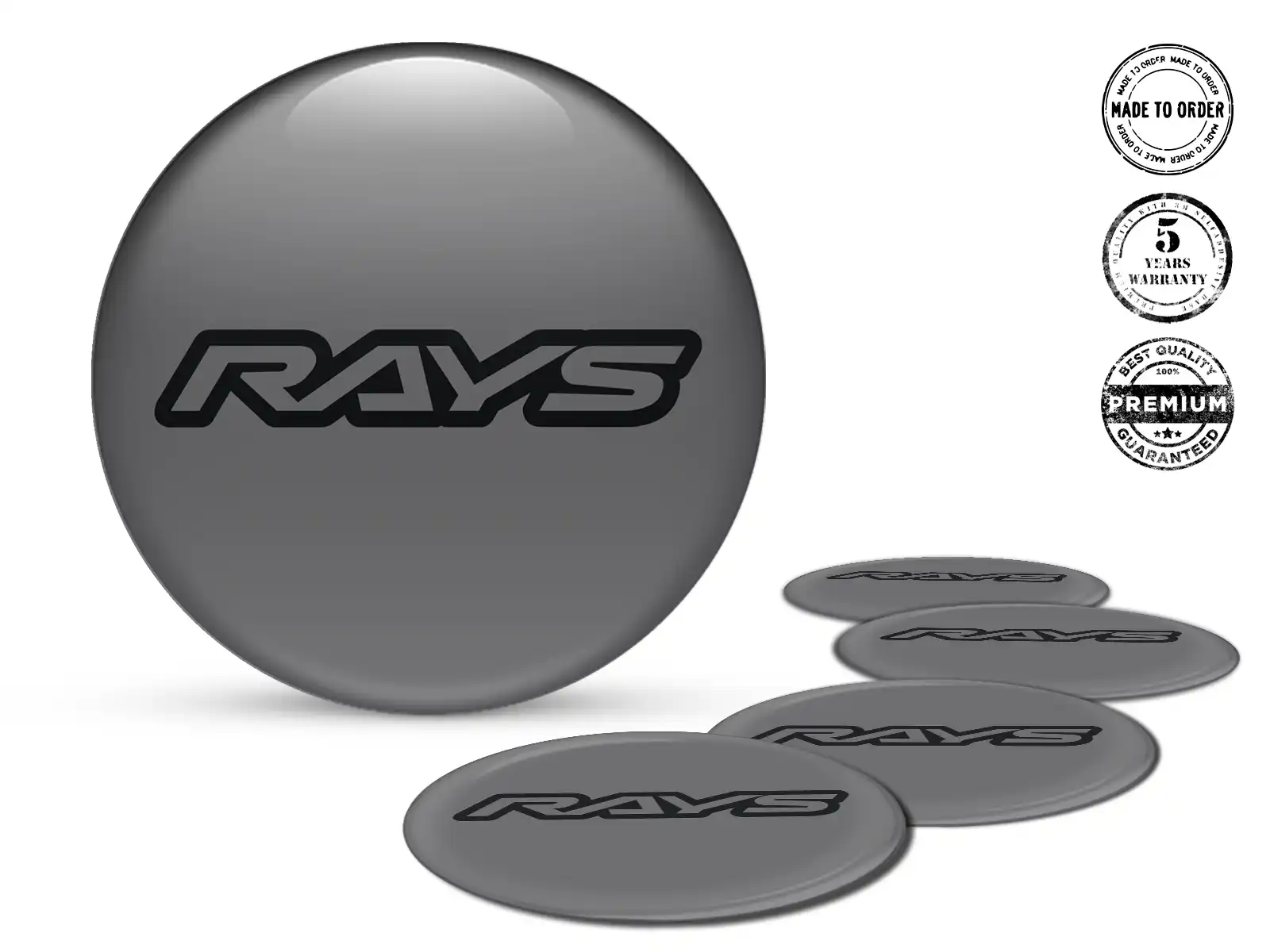 Rays Adesivi Cupola Custom Cerchio Auto Stile